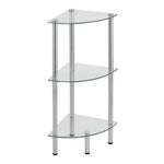 Corner Shelves Confortime Glass (29,5 x 72,5 cm)