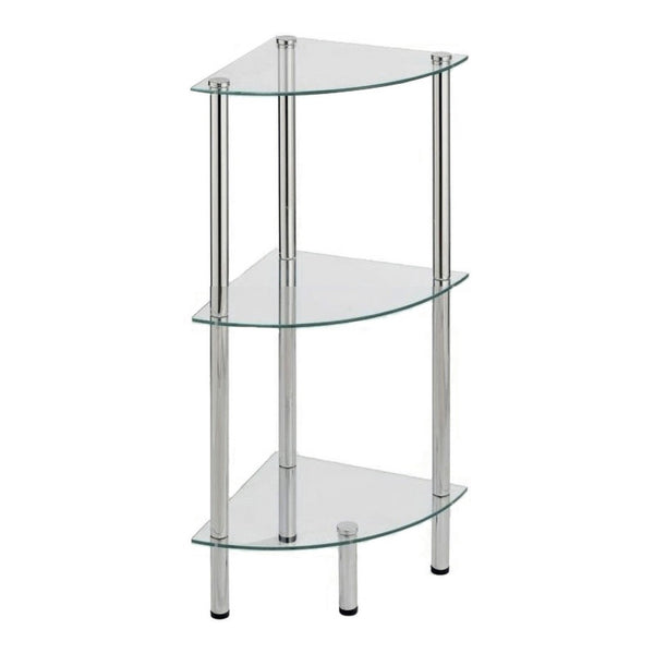 Corner Shelves Confortime Glass (29,5 x 72,5 cm)