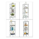 Corner Shelves Confortime Glass 4 levels (29 x 103 cm)