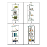 Corner Shelves Confortime Glass 4 levels (29 x 103 cm)