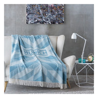 Blanket Munich Blue (130 x 170 cm)