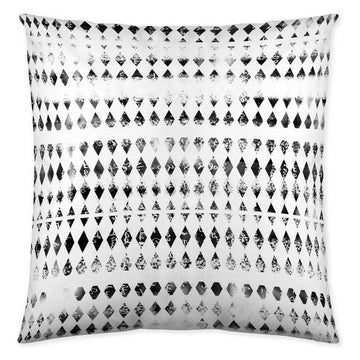 Cushion cover Icehome Rombo Black (50 x 50 cm)