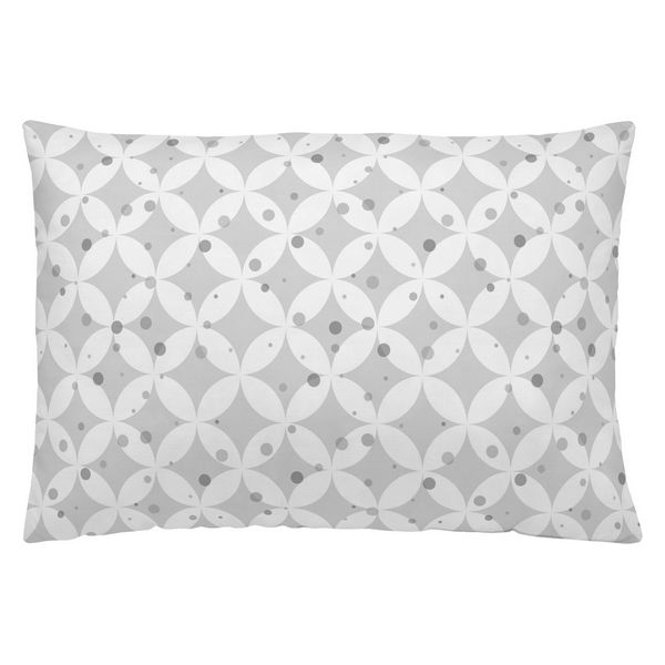 Cushion cover Icehome Vichy Black (50 x 30 cm)