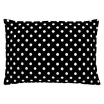 Cushion cover Icehome Vichy Black (50 x 30 cm)