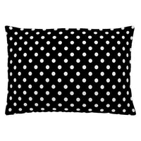 Cushion cover Icehome Vichy Black (50 x 30 cm)