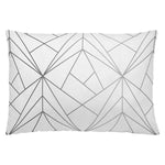 Cushion cover Icehome Rombo Black (50 x 30 cm)