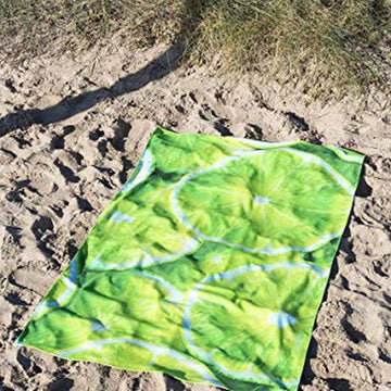 Towel Icehome Lime (90 x 170 cm)