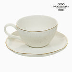 Cup with Plate - Queen Kitchen Collection 250 ml Porcelain