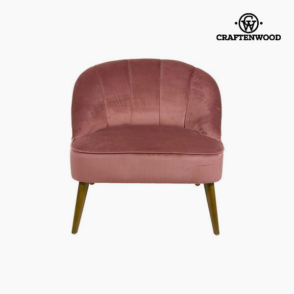 Armchair Purple (78 x 72 x 71 cm) by Craftenwood