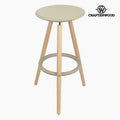 Stool (41 x 77 x 41 cm) beech wood