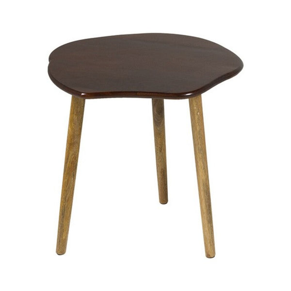 Set of 3 small tables Mango wood