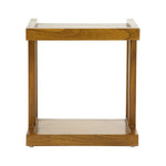 Side Table Mindi wood Plywood (45 X 30 x 50 cm)