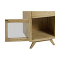 Nightstand Mindi wood Plywood (45 X 35 x 65 cm)