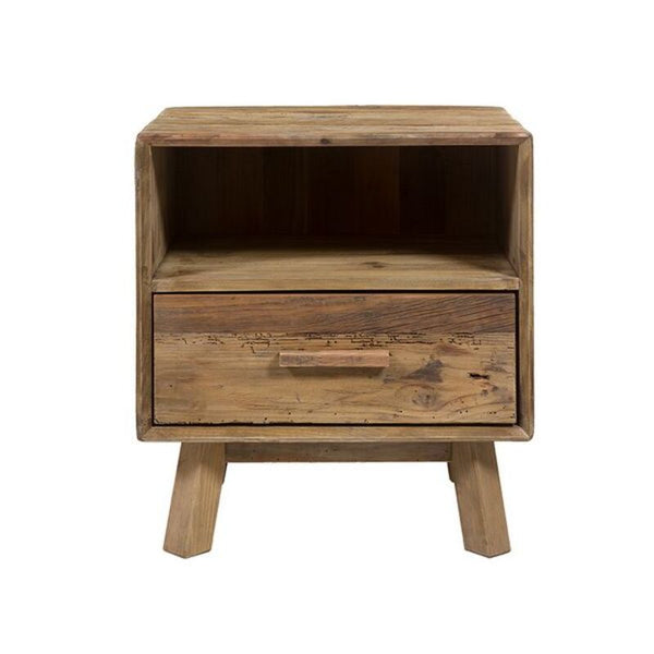 Nightstand (55 x 45 x 62 cm) Recycled wood