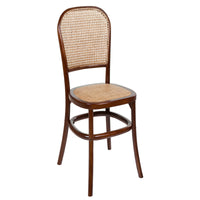 Dining Chair synthetic rattan Elm wood (45 x 42 x 86 cm)