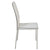 Dining Chair Pvc Metal White (44 X 42 x 96 cm)