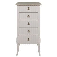 Chest of Drawers with 5 Drawers (48 x 34 x 99 cm) Paolownia wood