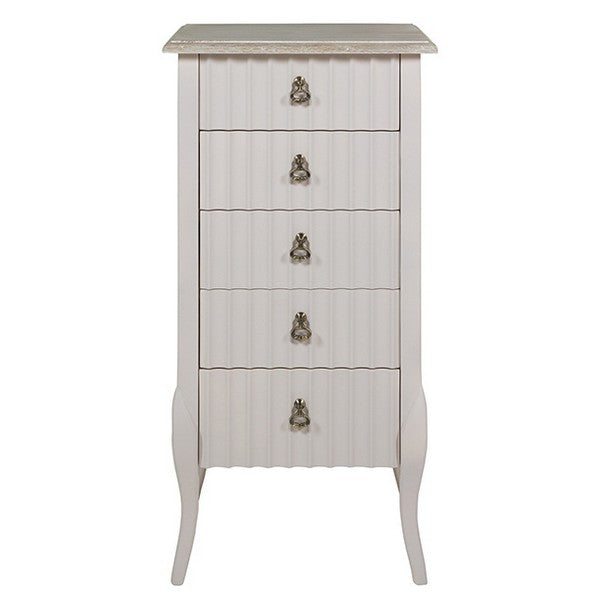 Chest of Drawers with 5 Drawers (48 x 34 x 99 cm) Paolownia wood