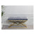 Bench Velvet Golden Velvet (97 x 44 x 46 cm)