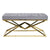 Bench Velvet Golden Velvet (97 x 44 x 46 cm)