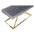 Bench Velvet Golden Velvet (97 x 44 x 46 cm)