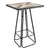 Side Table Industrial Iron Fir wood (70 x 70 x 106 cm)