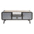 TV Table Iron Fir wood (120 x 40 x 46 cm)