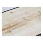 TV Table Iron Fir wood (120 x 40 x 46 cm)