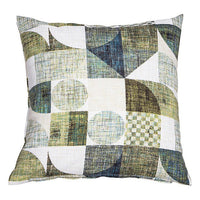 Cushion Damero Turquoise