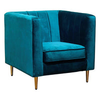 Armchair Velvet Velvet (75 x 75 x 77 cm)