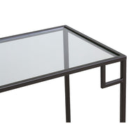 Console Industrial cristal Painted iron (120 x 40 x 80 cm)