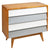 Chest of drawers Aarhus Mindi wood (90 x 42 x 80 cm)