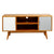 TV furniture Aarhus Mindi wood (120 x 40 x 58 cm)