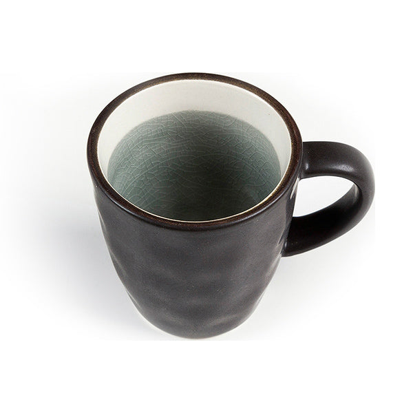 Cup with Plate Stoneware (8 X 6 x 6 cm)