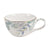 Cup with Plate Amazonia Porcelain (12 X 9 x 5 cm)