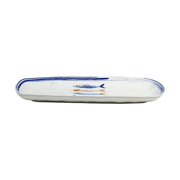 Serving Platter Bord de Mer Porcelain (40 x 17,5 x 3 cm) Porcelain