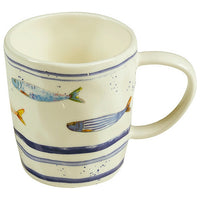 Taza con Plato Bord De Mer (4 pcs)