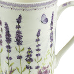 Cup with Tea Filter Flowers Lavendar