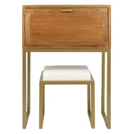 Desk Stay Stool Mindi wood (80 x 40 x 75cm)