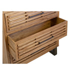 Chest of drawers Persa Mindi wood (90 x 45 x 100 cm)