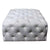 Pouffe Beige (80 x 80 x 40 cm)