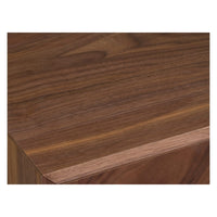 Desk Modern walnut (120 x 50 x 70 cm)