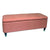 Foot of the bed beech wood Orange (114 x 44 x 43 cm)