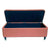 Foot of the bed beech wood Orange (114 x 44 x 43 cm)