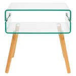 Side Table Beach Curved glass (55 x 40 x 55 cm)