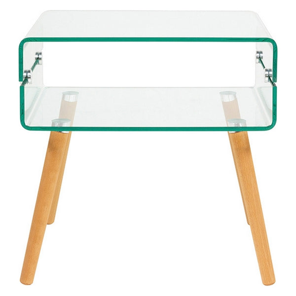 Side Table Beach Curved glass (55 x 40 x 55 cm)