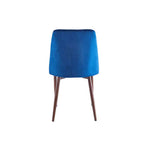 Dining Chair Dark Blue (46 x 57 x 86 cm)