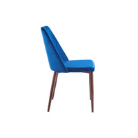 Dining Chair Dark Blue (46 x 57 x 86 cm)