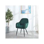 Dining Chair Green (54 x 58 x 84 cm)