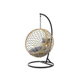 Hanging basket seat Mar synthetic rattan (105 x 89 x 190 cm)